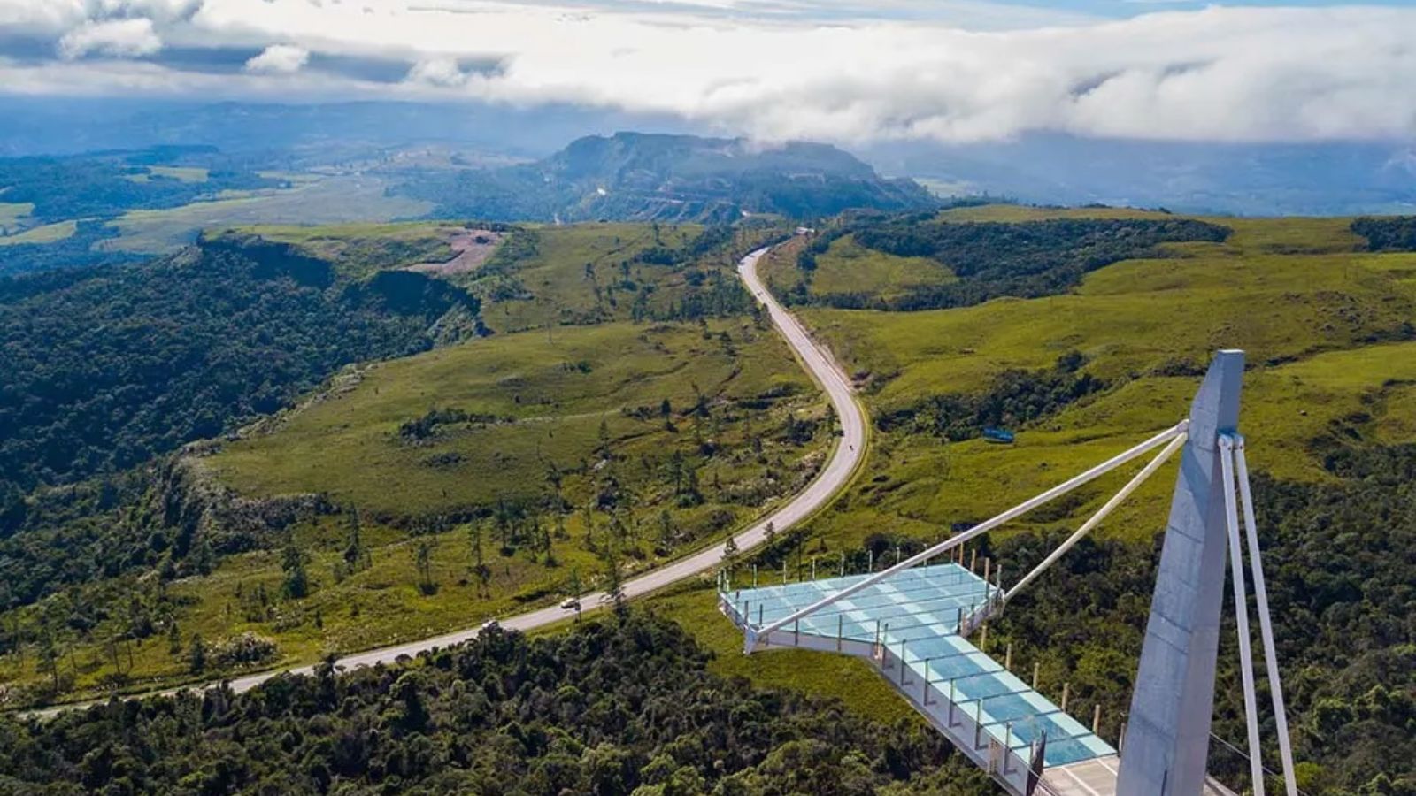 Vista aérea de Rancho Queimado